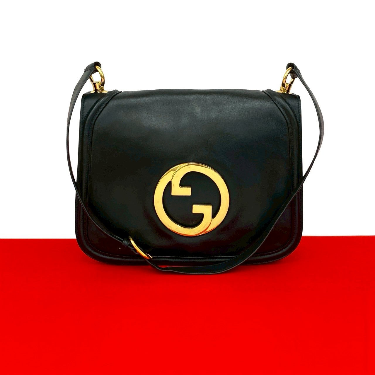 Gucci Leather Shoulder Bag