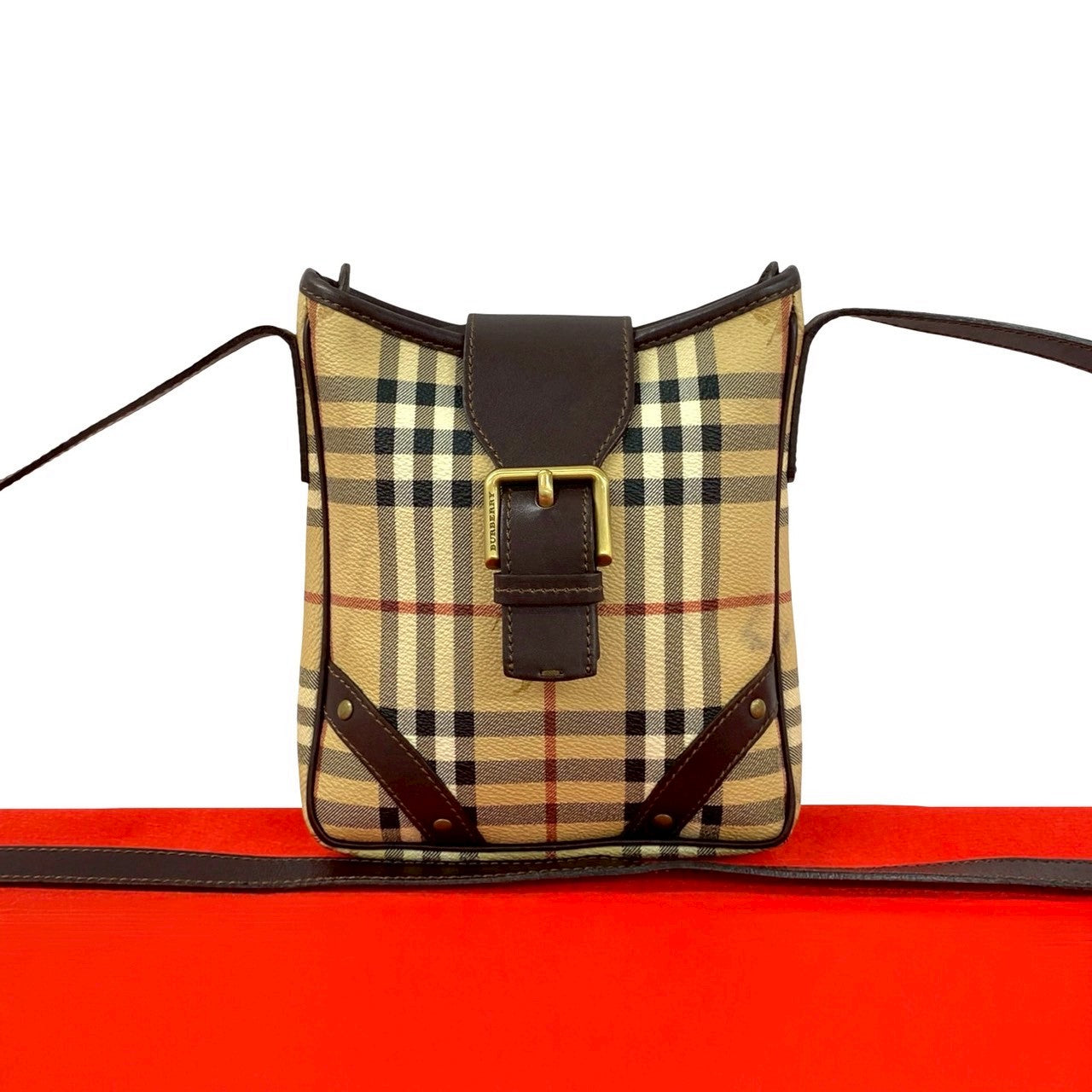 Burberry Leather Shoulder Bag