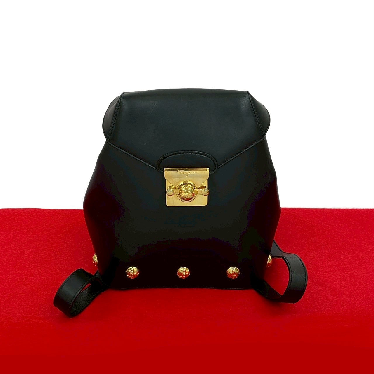 Salvatore Ferragamo Leather Backpack