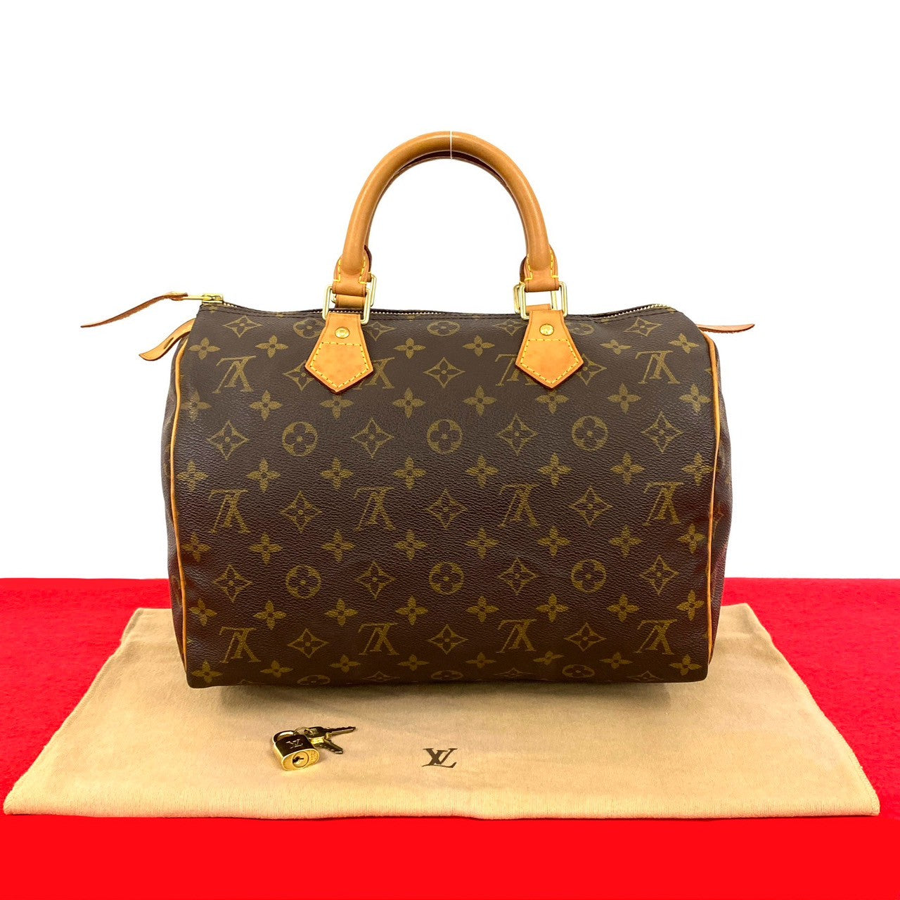 Louis Vuitton Speedy 30 Monogram Handbag