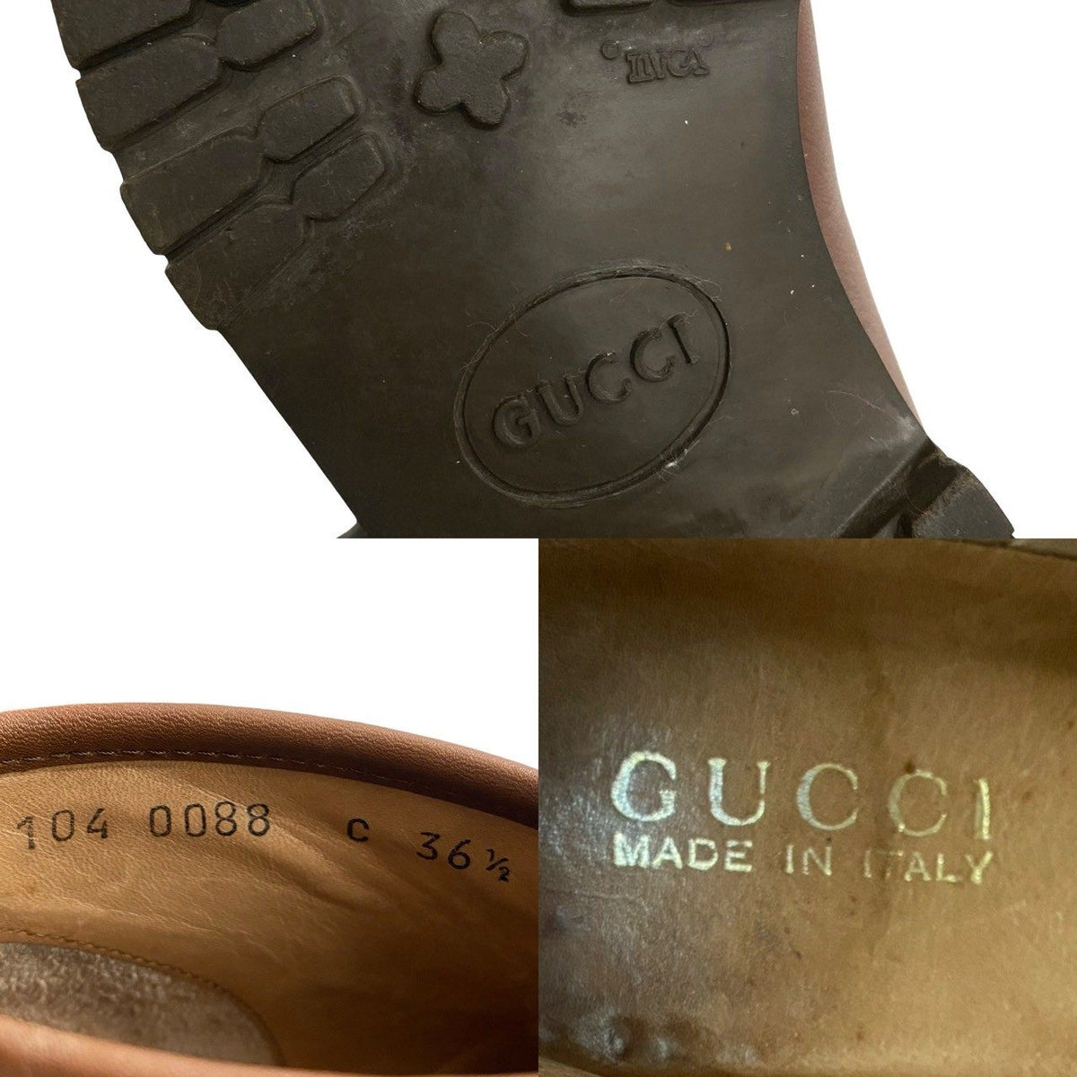 Gucci Leather Boots