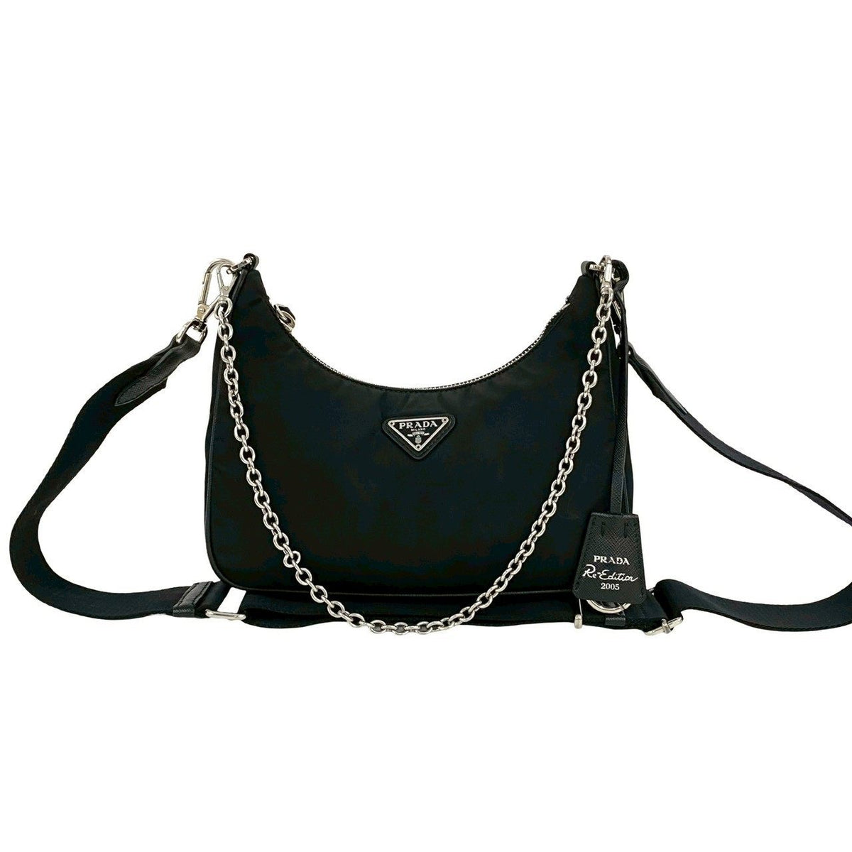 Prada Tessuto Nylon 2way Shoulder Bag