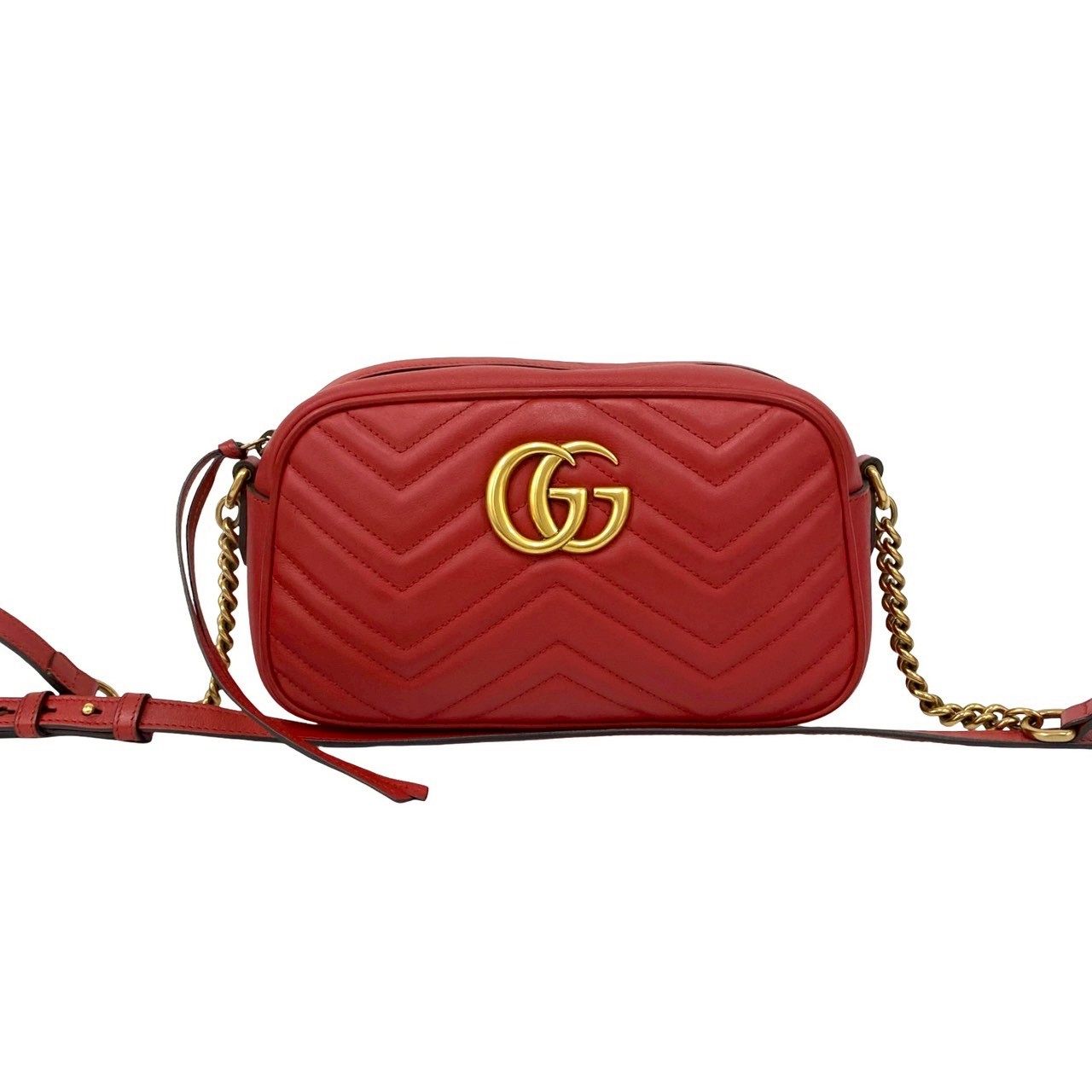Gucci GG Marmont Leather Mini Shoulder Bag
