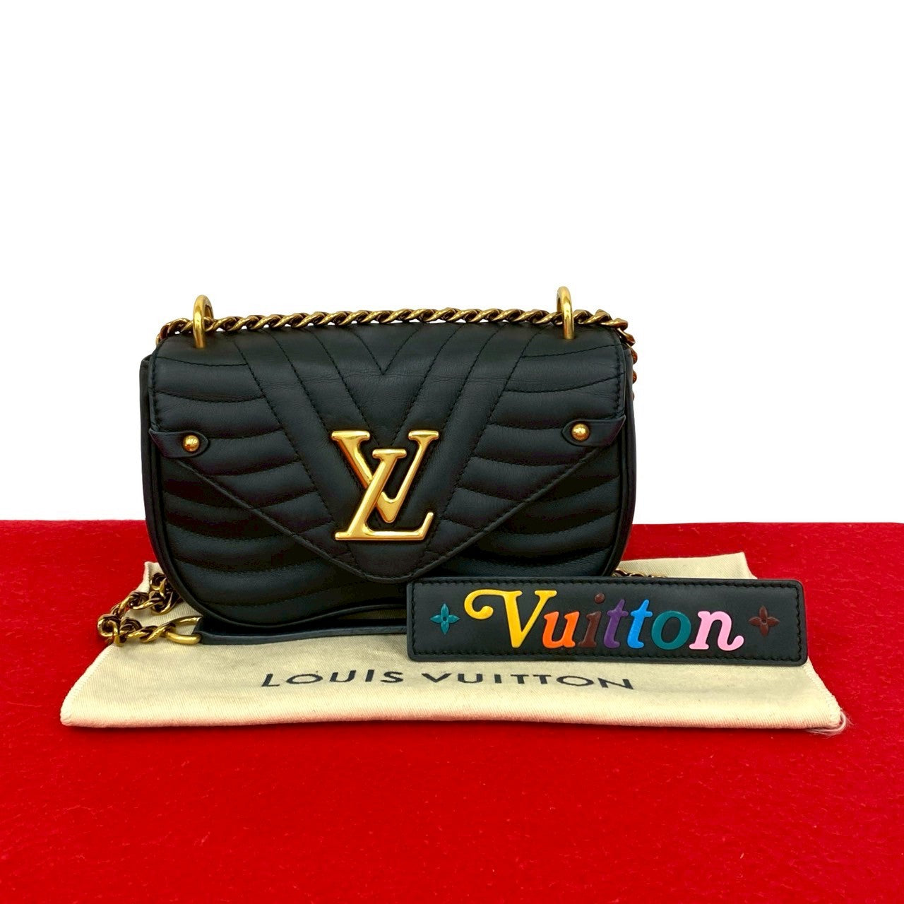 Louis Vuitton New Wave Leather 2way Bag