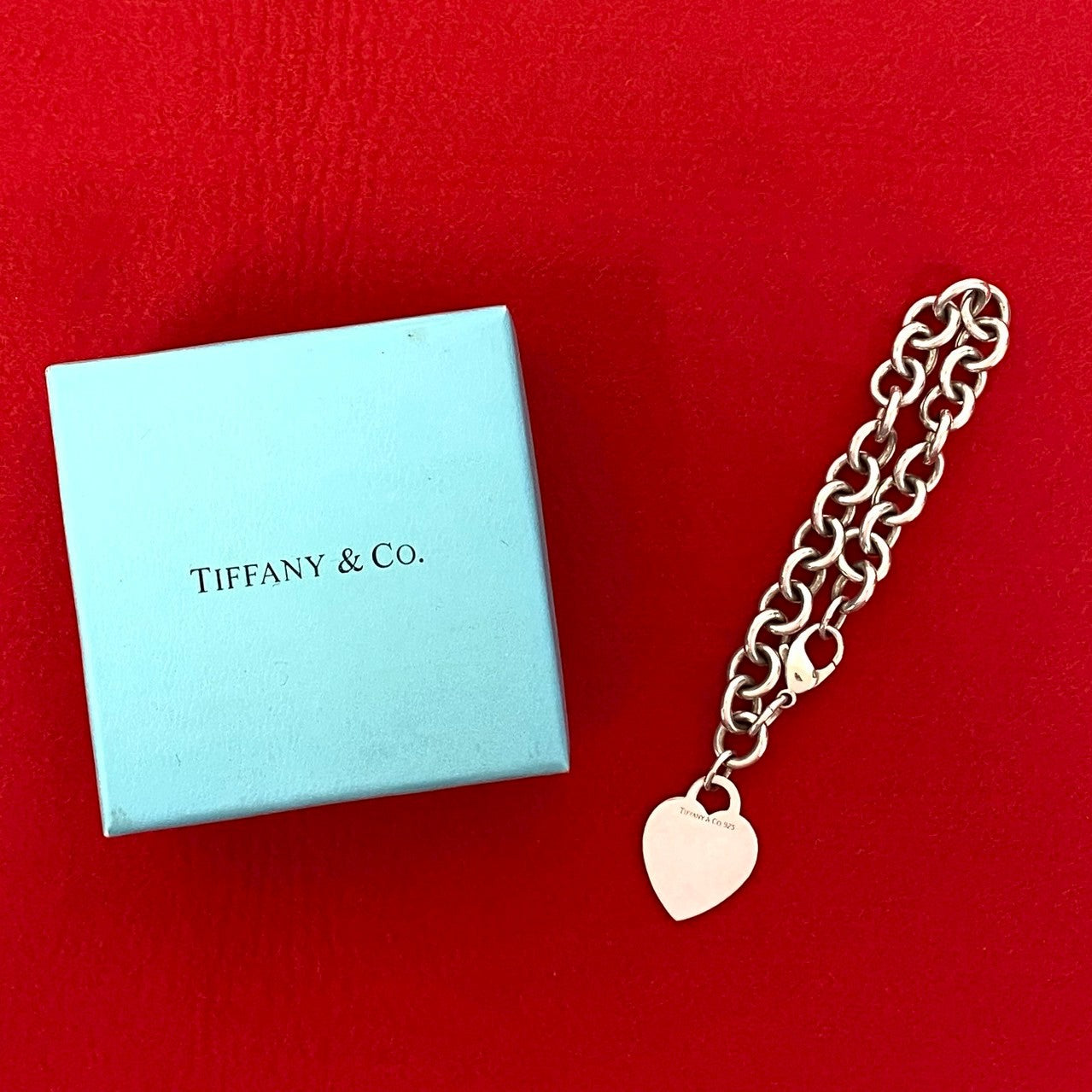 Tiffany & Co. Heart Tag Silver Bracelet