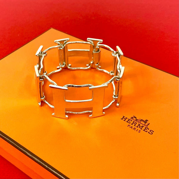 Hermes Silver Bracelet