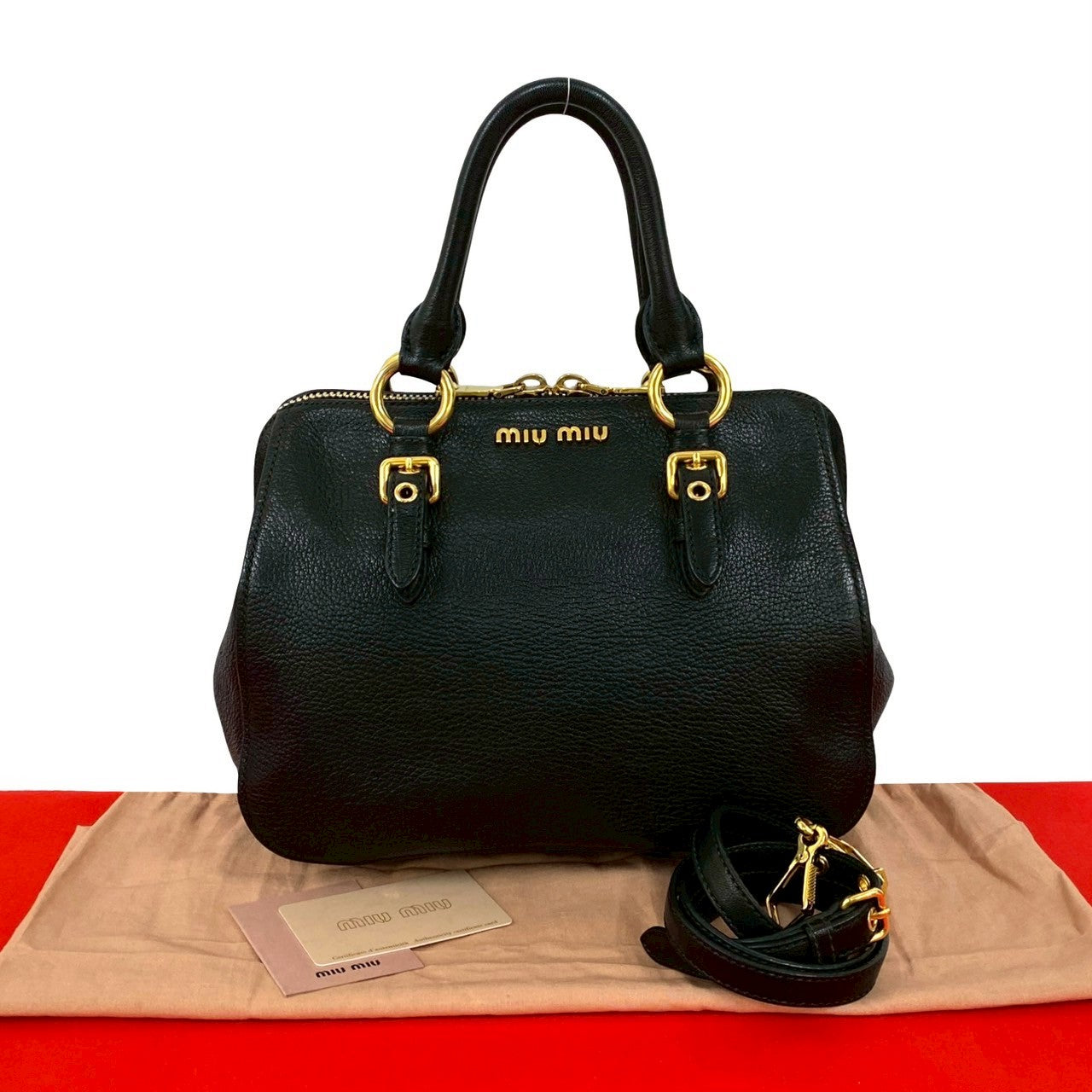 Miu Miu Madras 2way Bag