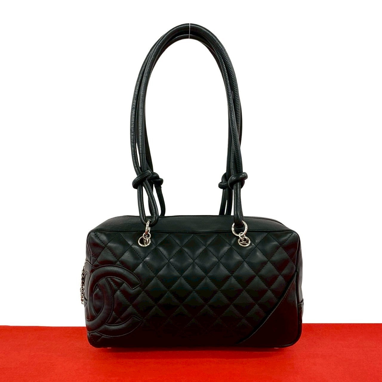 Chanel Cambon Line Leather Handbag