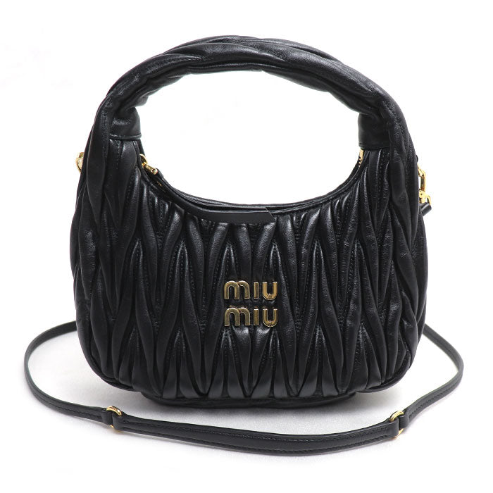 Miu Miu Wander Matelassé Leather 2way Shoulder Bag
