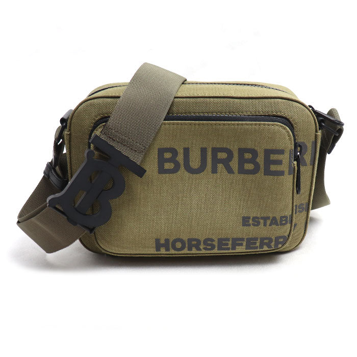 Burberry Horseferry Print Canvas Shoulder Bag