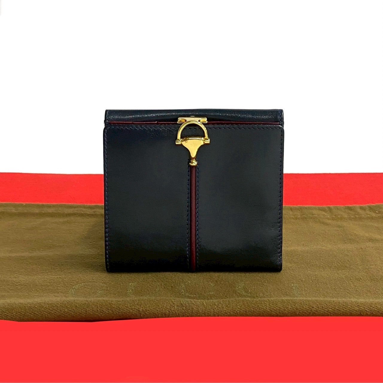 Gucci Old Gucci Leather Wallet