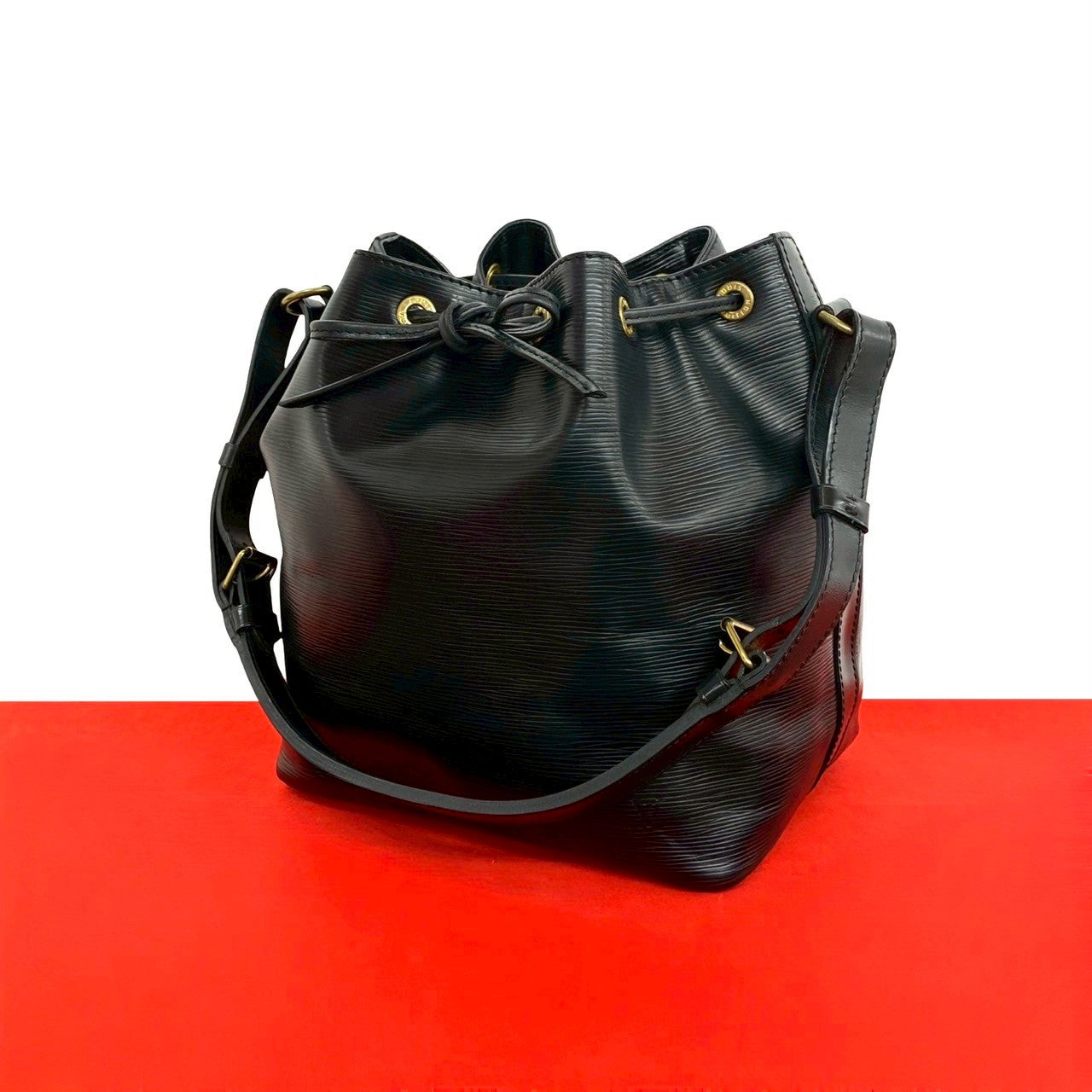 Louis Vuitton Petit Noe Epi Leather Shoulder Bag