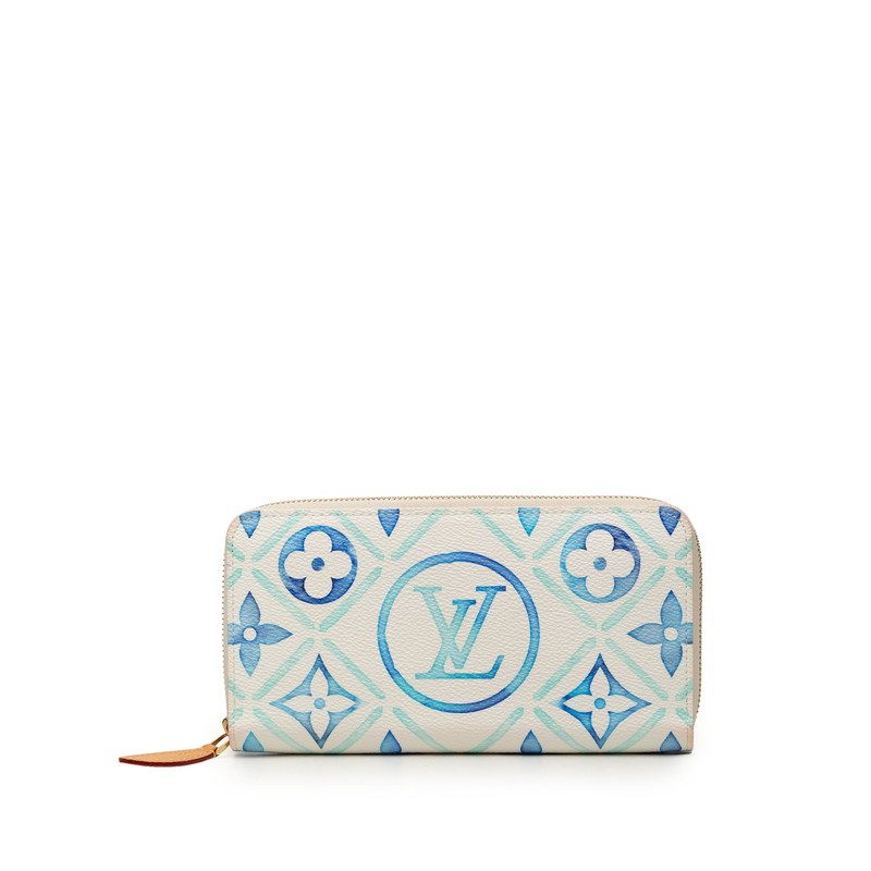 Louis Vuitton Monogram Tile Long Zippy Wallet