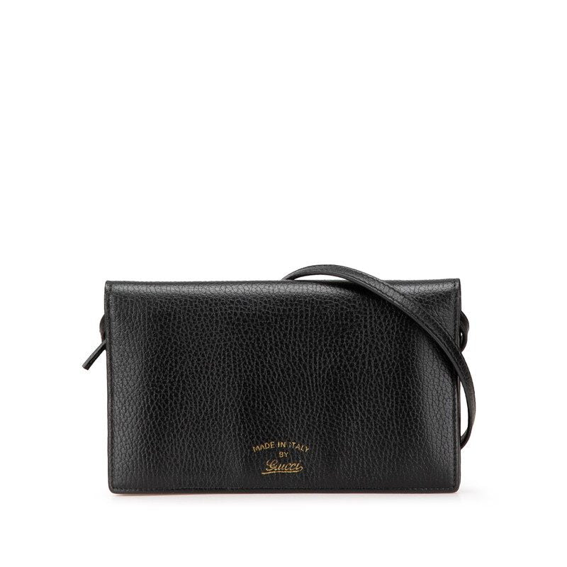 Gucci Swing Leather Shoulder Bag