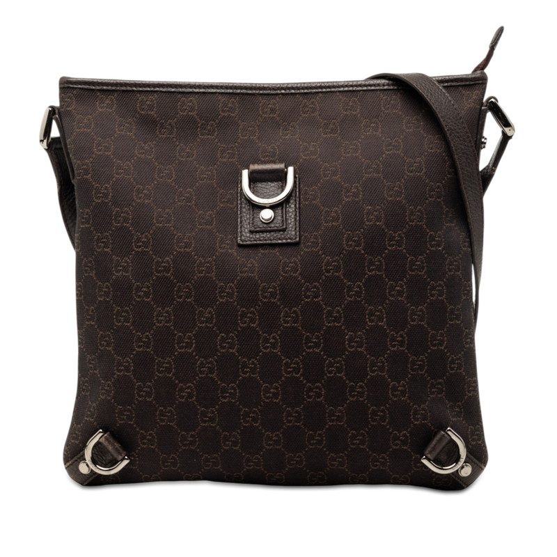 Gucci GG Canvas Abbey Shoulder Bag