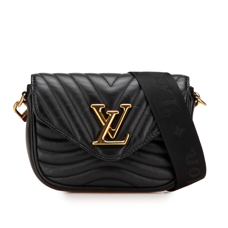 Louis Vuitton Multi Pochette New Wave Leather Shoulder Bag
