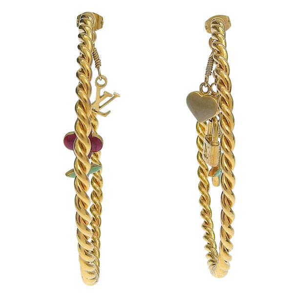 Louis Vuitton Creoles Sweet Monogram Earrings