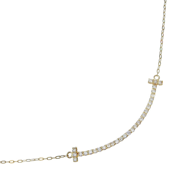 Au750 Diamond Necklace