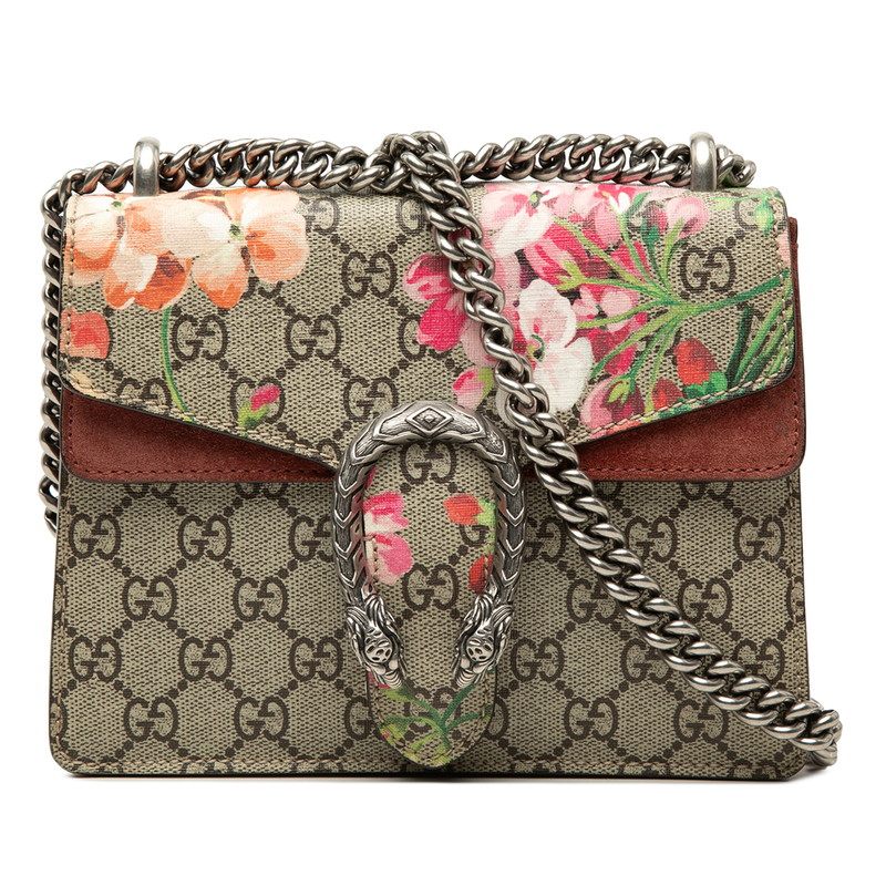 Gucci Dionysus GG Blooms PVC Chain Shoulder Bag