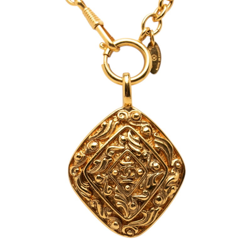 Chanel Vintage Coco Mark Long Necklace