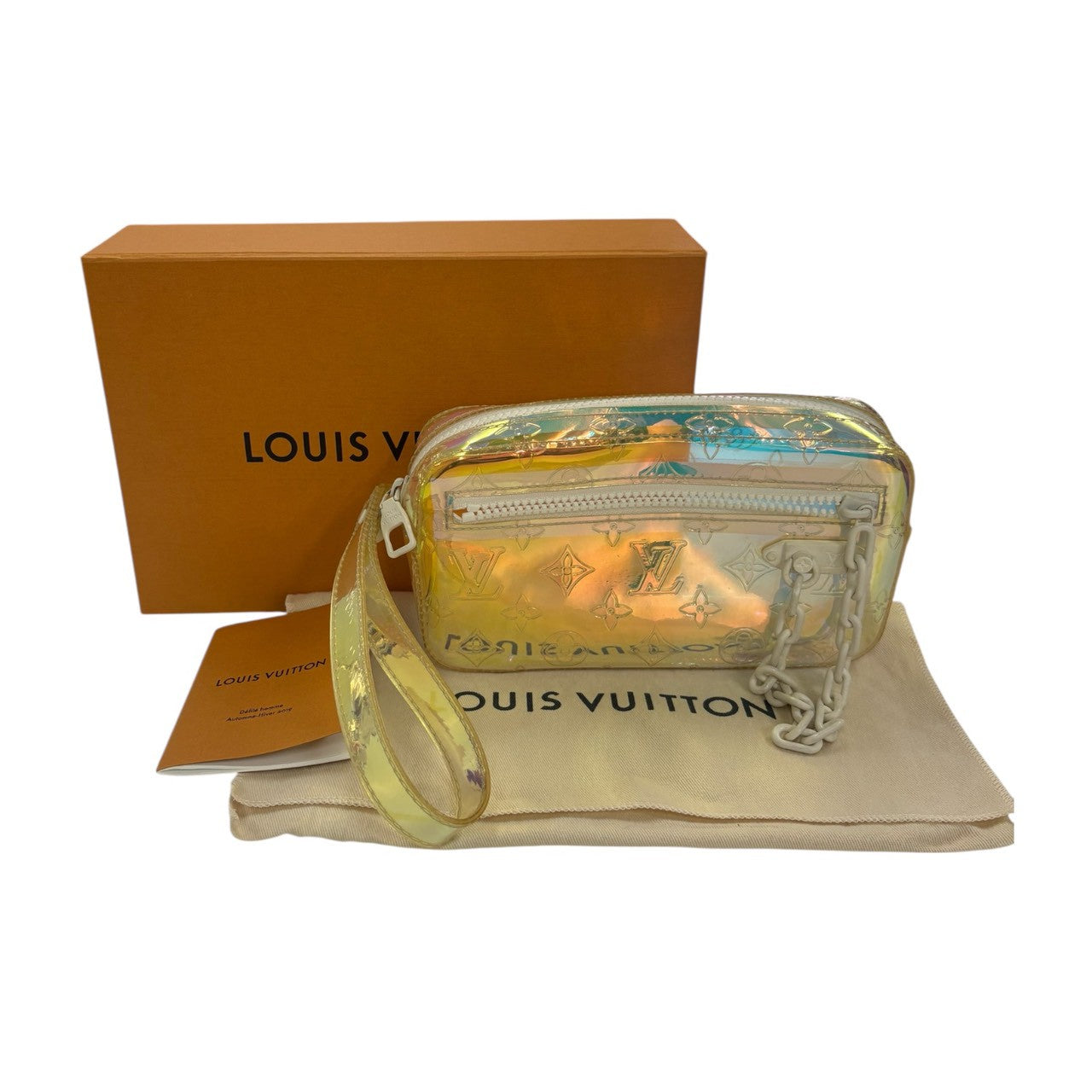 Louis Vuitton Volga Monogram Prism Nylon Clutch Bag