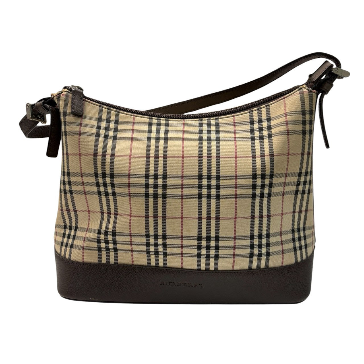 Burberry Canvas Leather Shoulder Bag