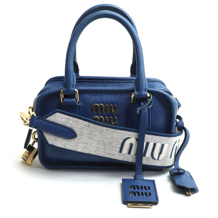 Miu Miu Leather 2way Shoulder Bag