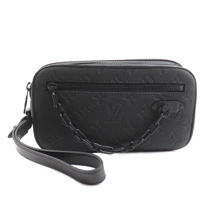 Louis Vuitton Pochette Volga Leather Clutch
