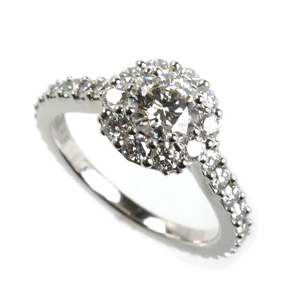 Graff Icon Au750 Diamond Ring Size 8.5