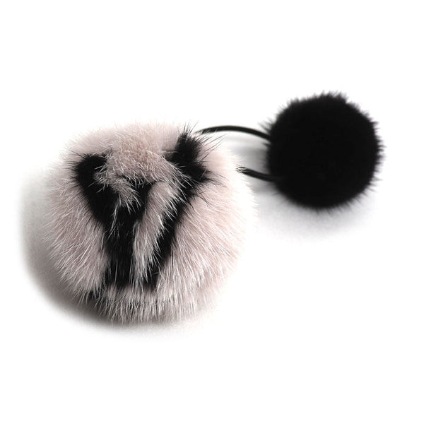 Louis Vuitton LV Cozy Mink Scrunchie