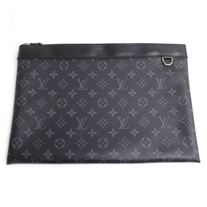 Louis Vuitton Pochette Discovery Monogram Eclipse Clutch Bag