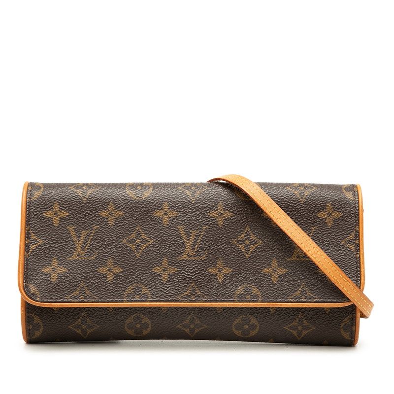 Louis Vuitton Monogram Pochette Twin GM Shoulder Bag