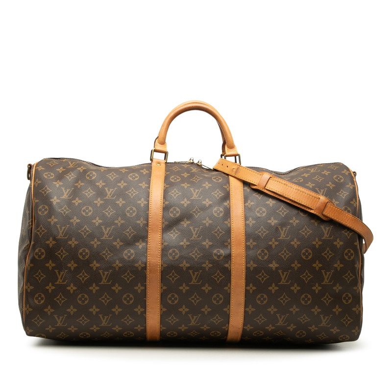 Louis Vuitton Keepall Bandouliere Monogram Boston Bag