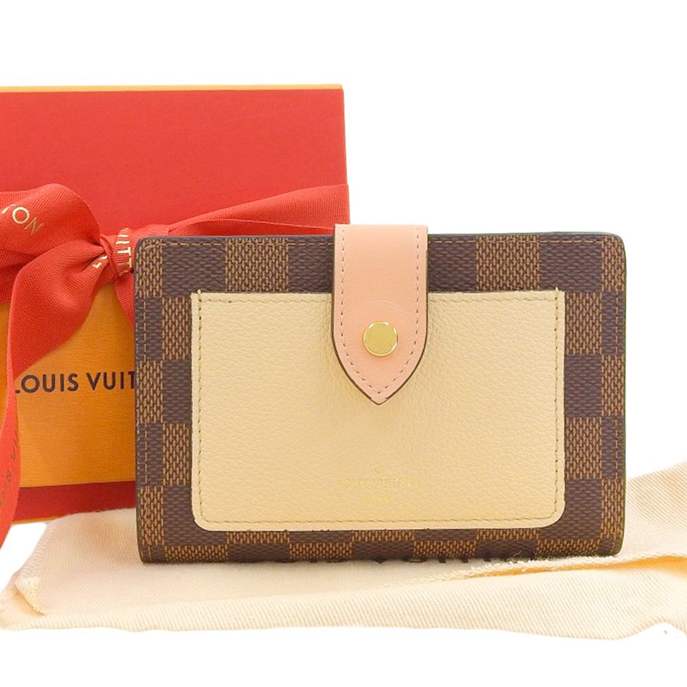 Louis Vuitton Damier Portefeuille Juliette Compact Wallet N60380
