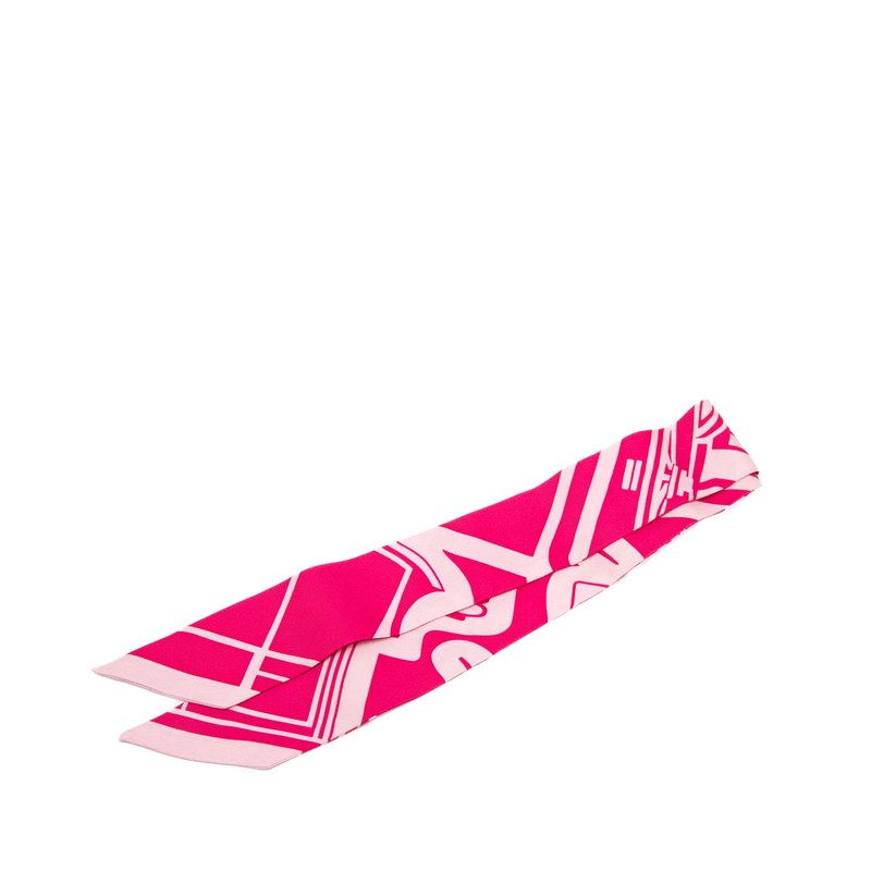 Hermes Les Coupes Tattoo Scarf