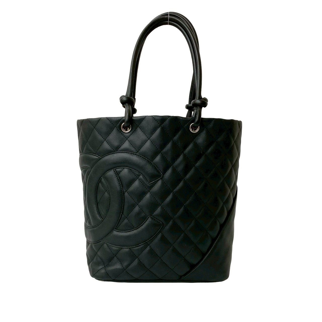 Chanel Cambon Line Leather Handbag
