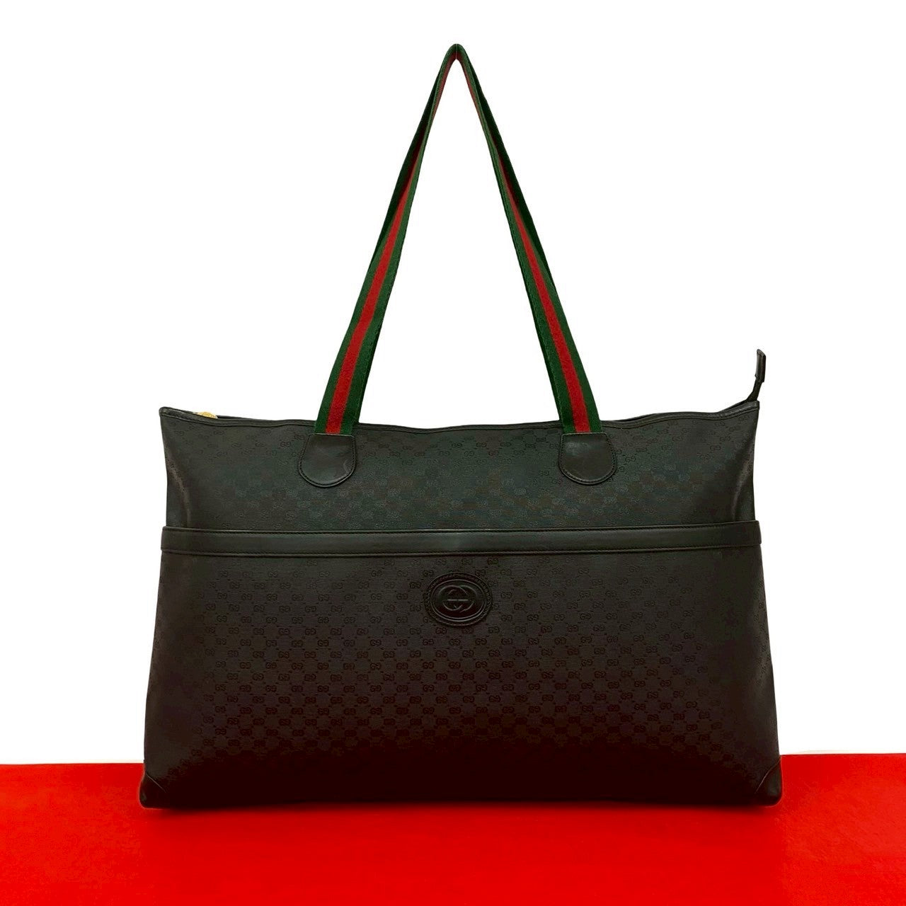 Gucci Micro GG Leather Tote Bag