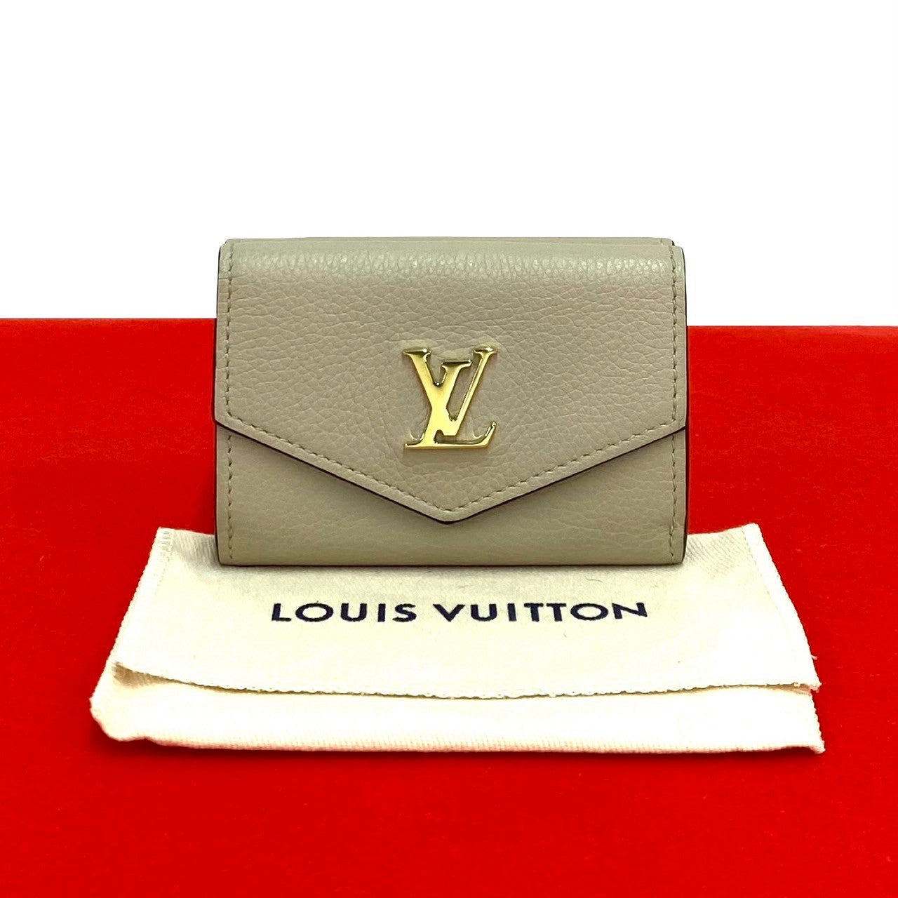 Louis Vuitton Portefeuille Lock Mini Trifold Wallet
