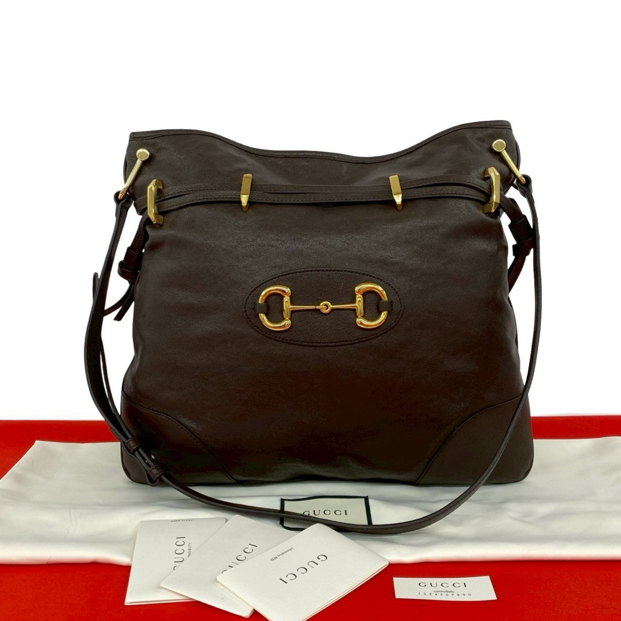 Gucci Leather Shoulder Bag