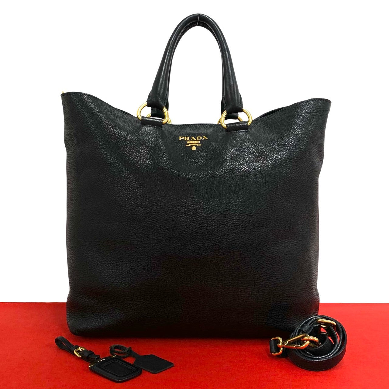 Prada Leather 2way Handbag