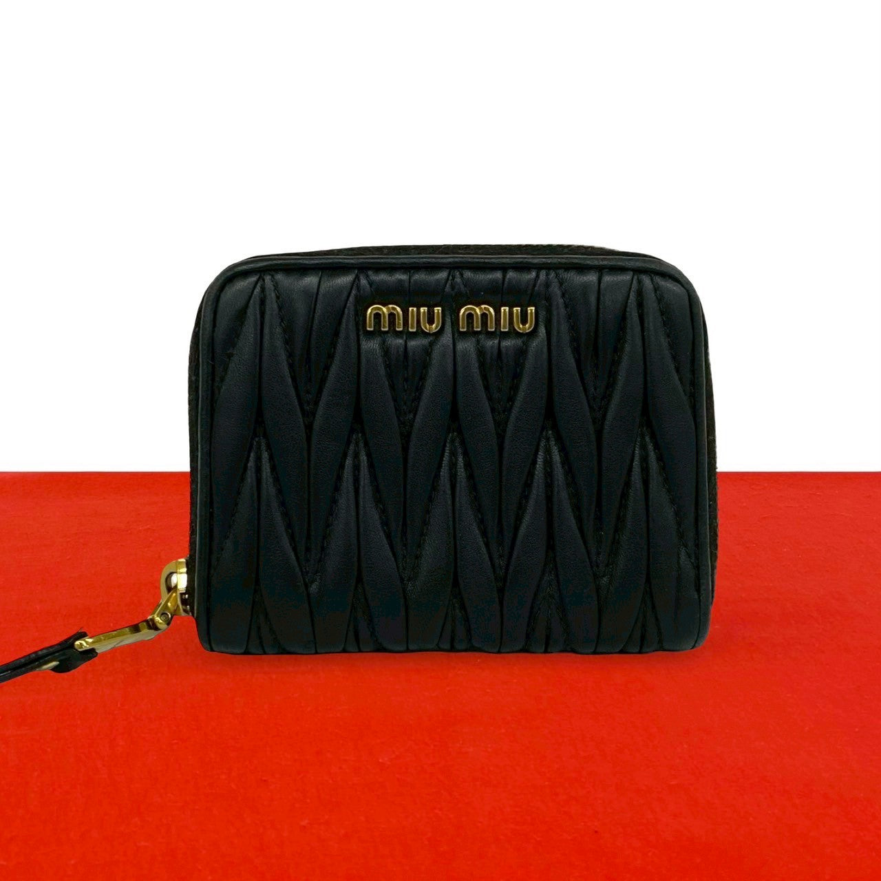 Miu Miu Leather Coin Case
