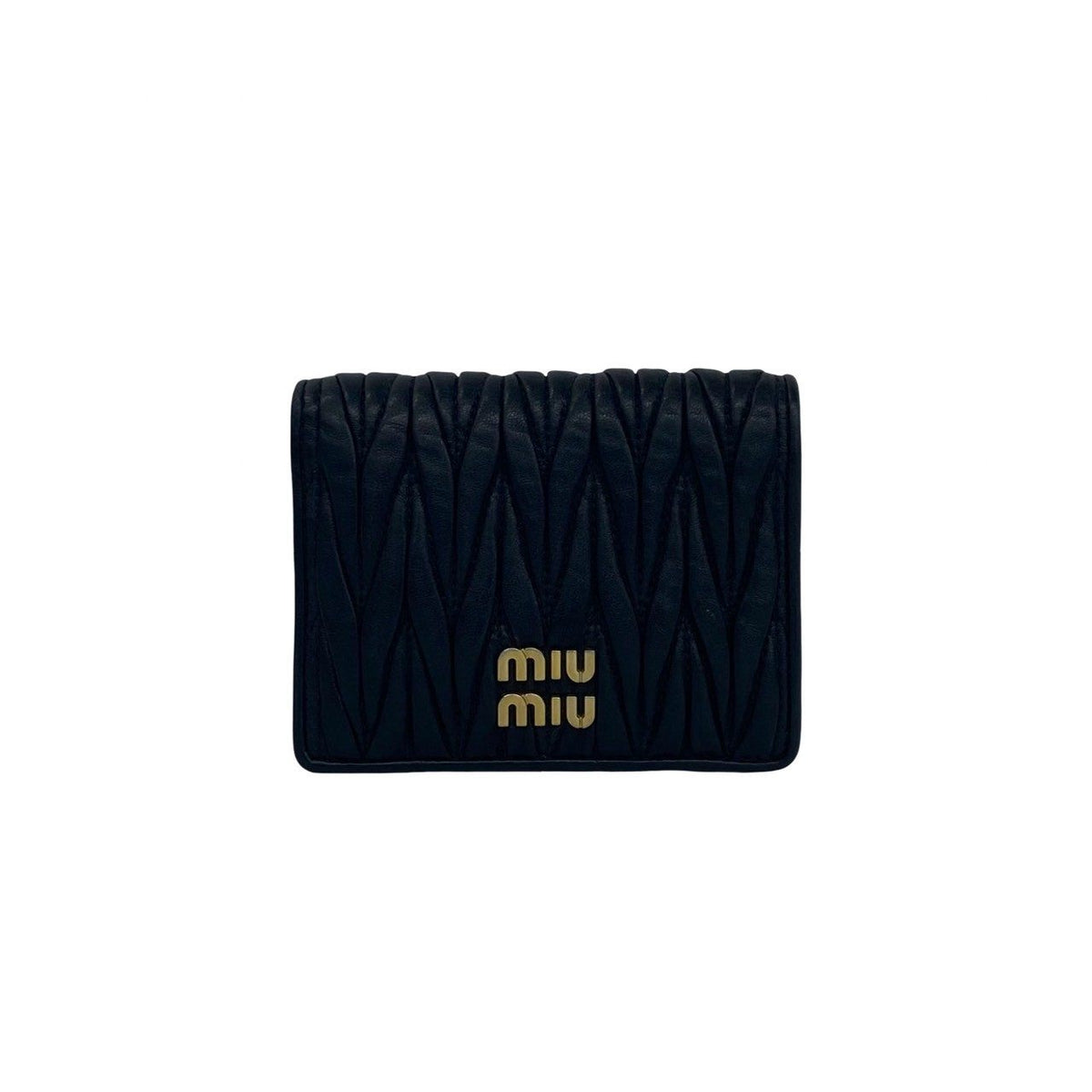 Miu Miu Leather Bifold Wallet