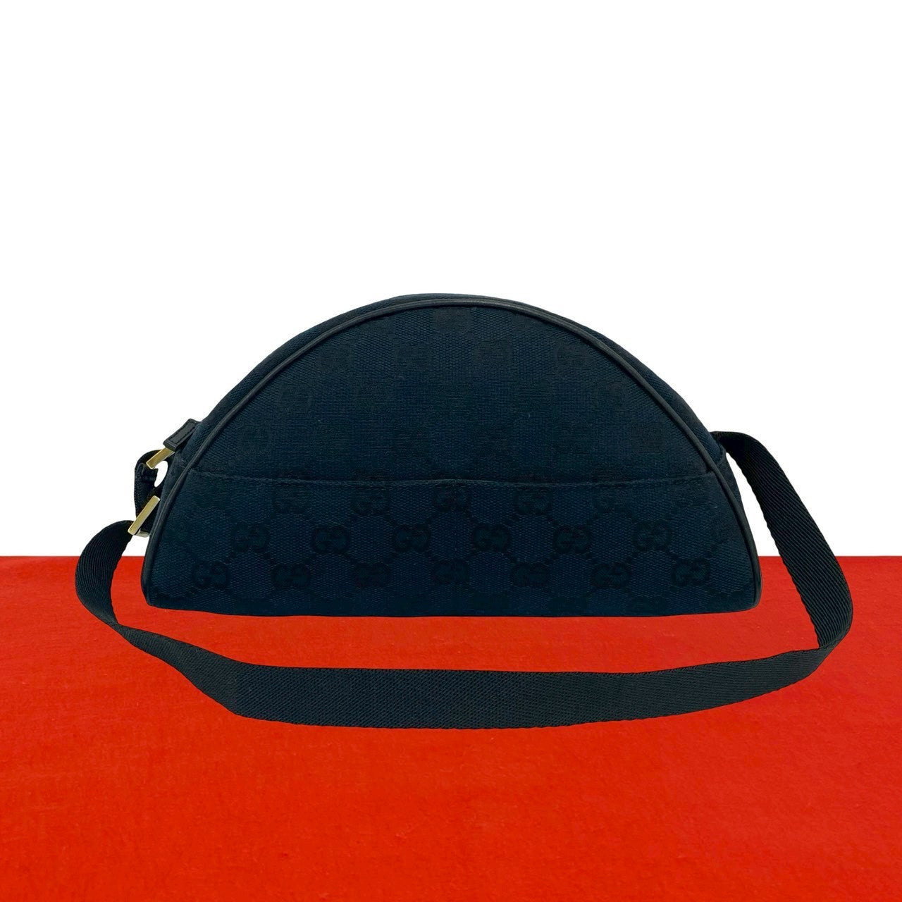 Gucci GG Canvas Leather Mini Handbag