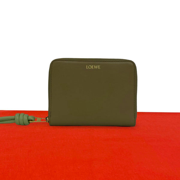 Loewe Knot Shiny Nappa Calfskin Wallet