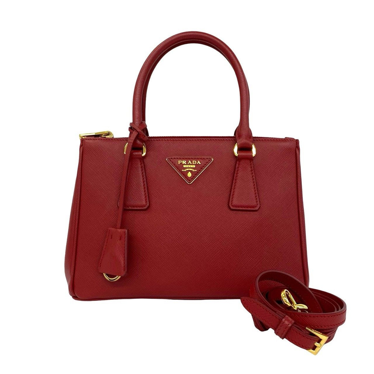 Prada Saffiano Leather 2way Bag