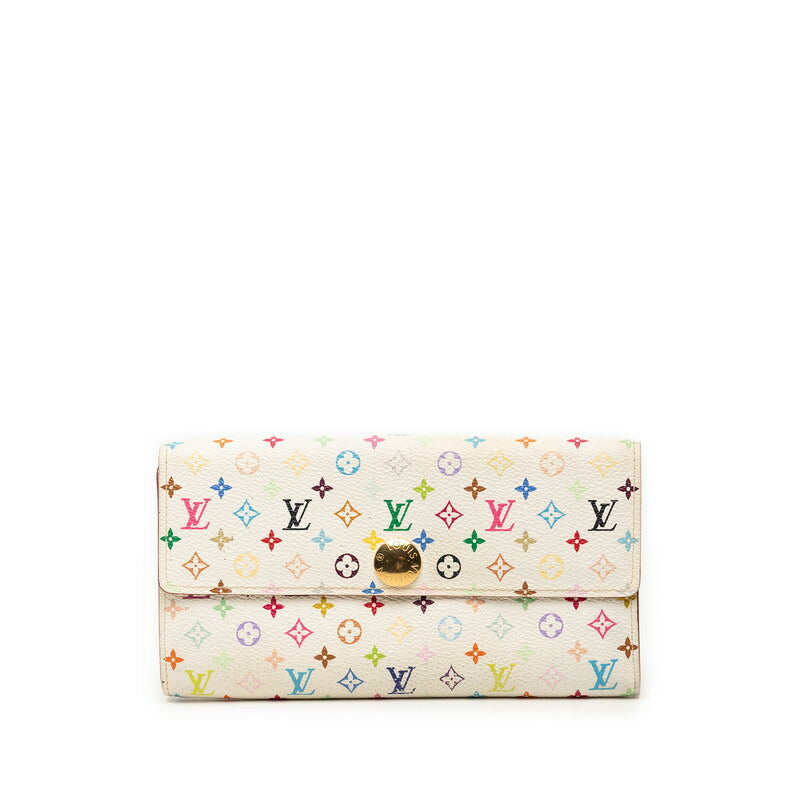 Louis Vuitton Monogram Multicolore Portefeuille Sarah wallet