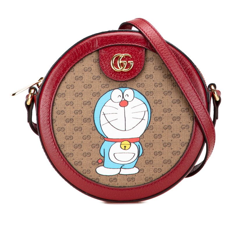 Gucci Doraemon Mini GG Supreme Shoulder Bag Limited