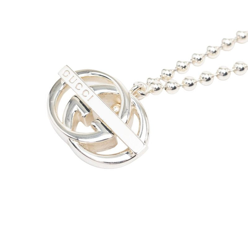 Gucci GG Logo SV925 Silver Necklace