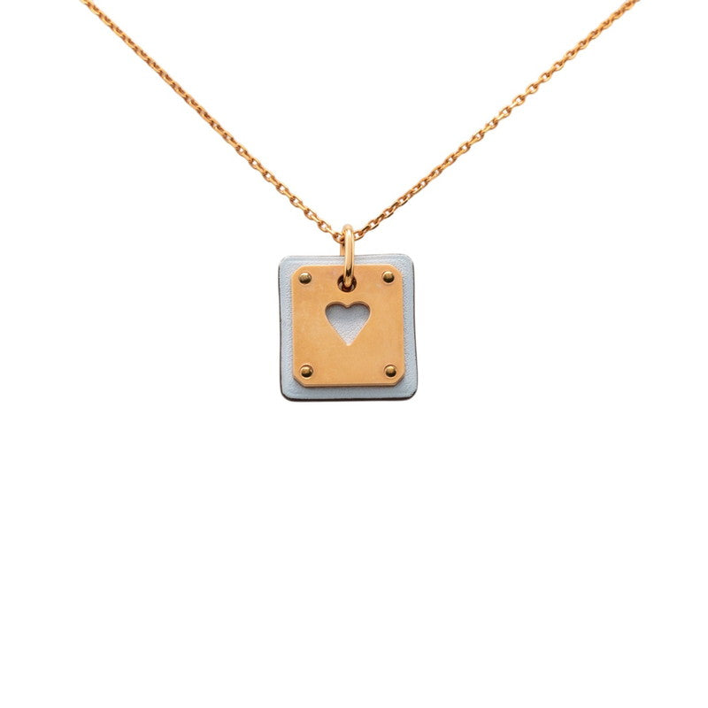 Hermes As de Coeur PM Necklace