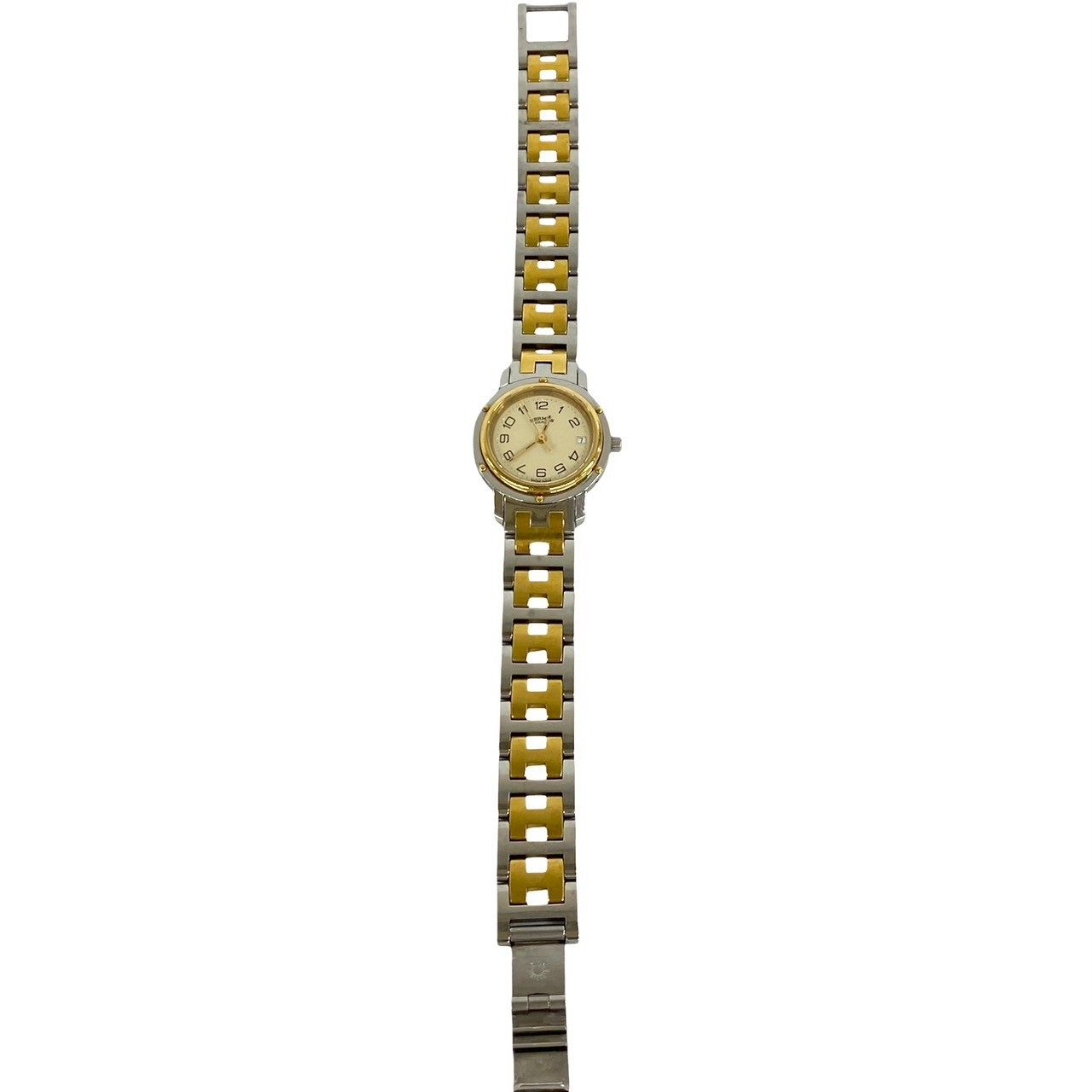 Hermes Clipper Stainless Steel Quartz